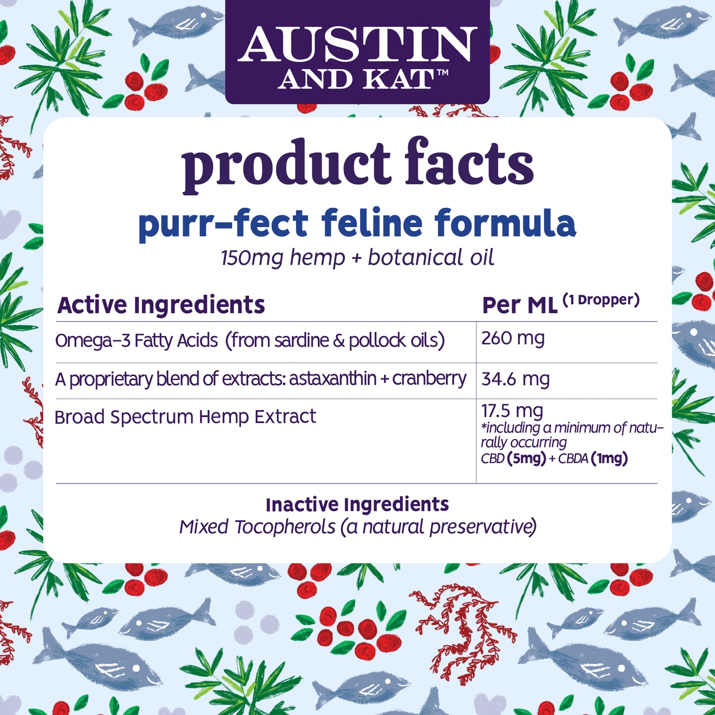 Purrfect Feline Oil - 150mg