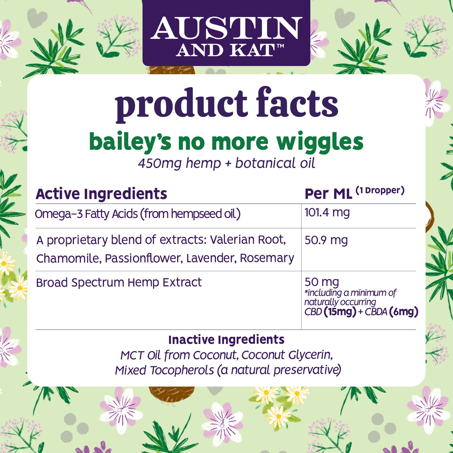No More Wiggles Oil - 450mg