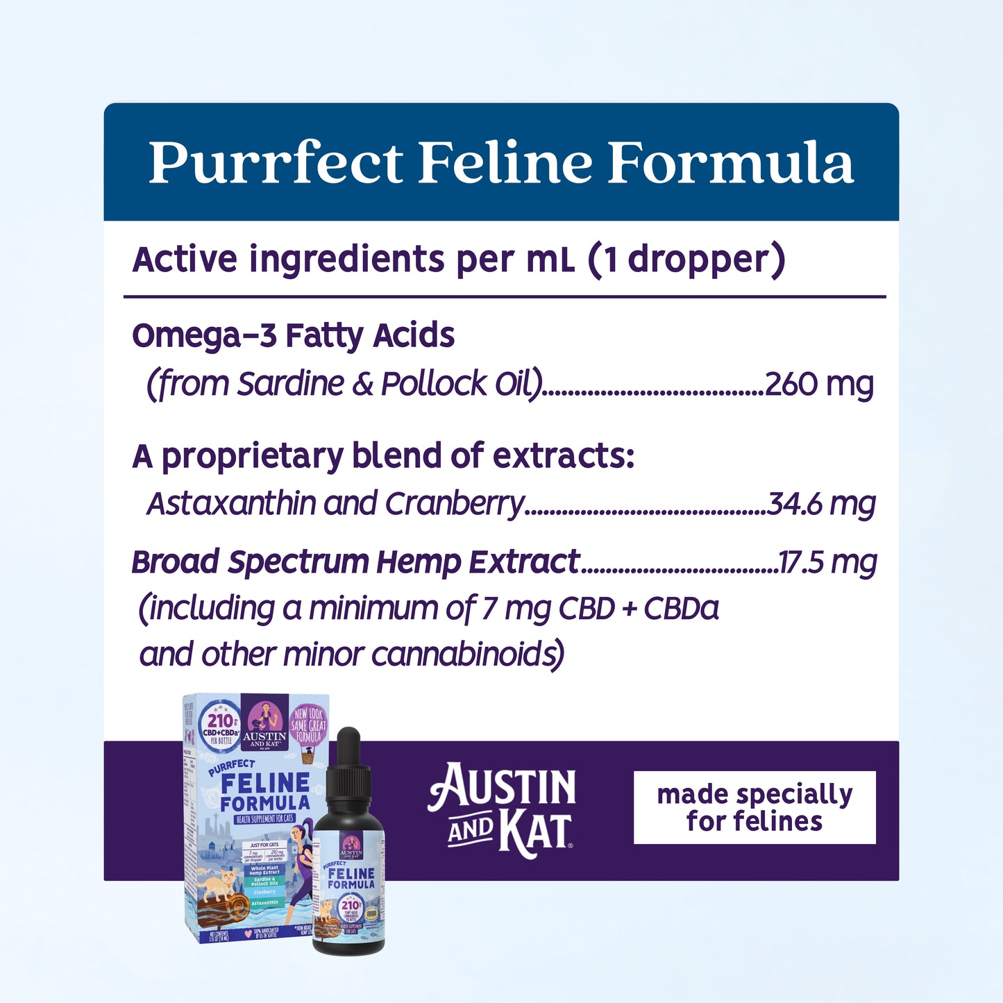 Purrfect Feline Oil - 210mg