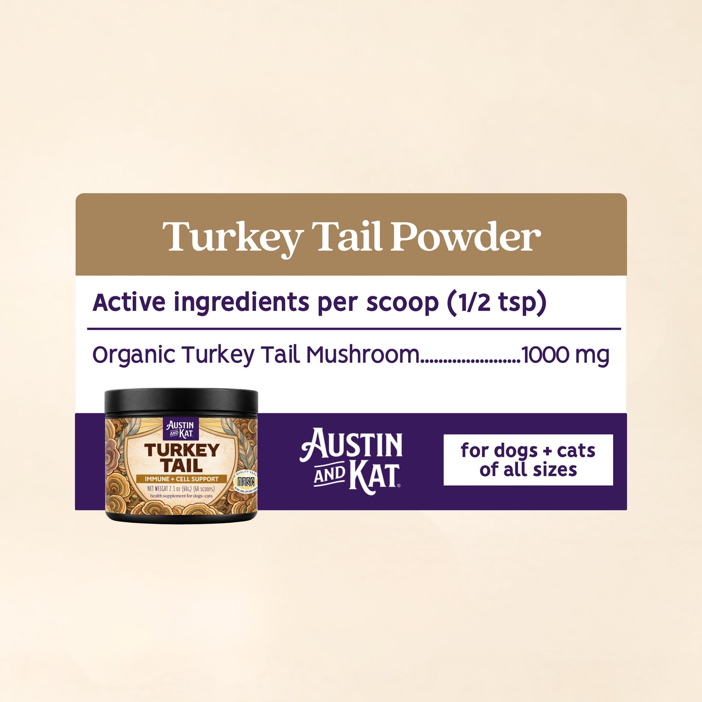 Turkey Tail Powder (no CBD)