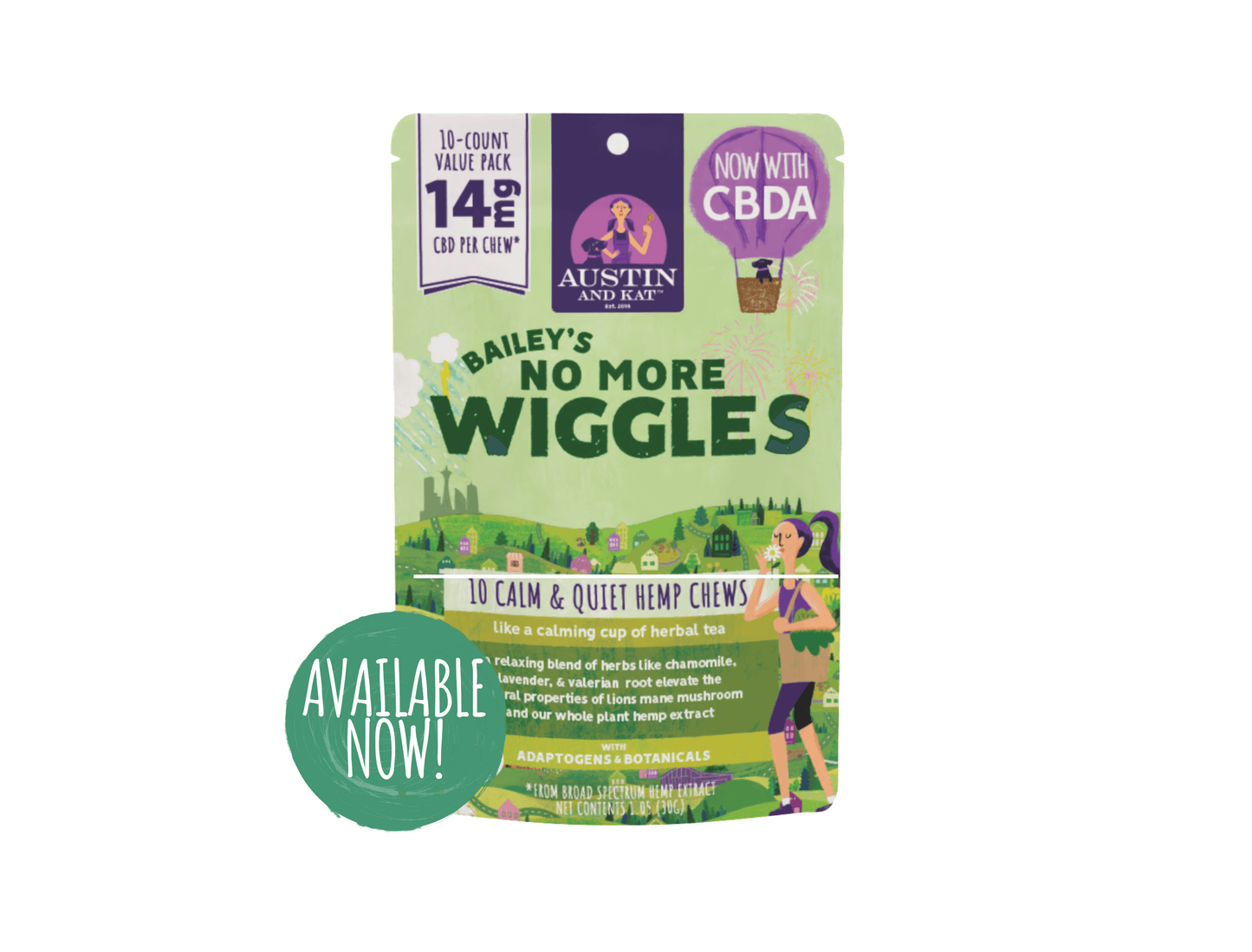 VALUE PACK - No More Wiggles Chews - 14mg
