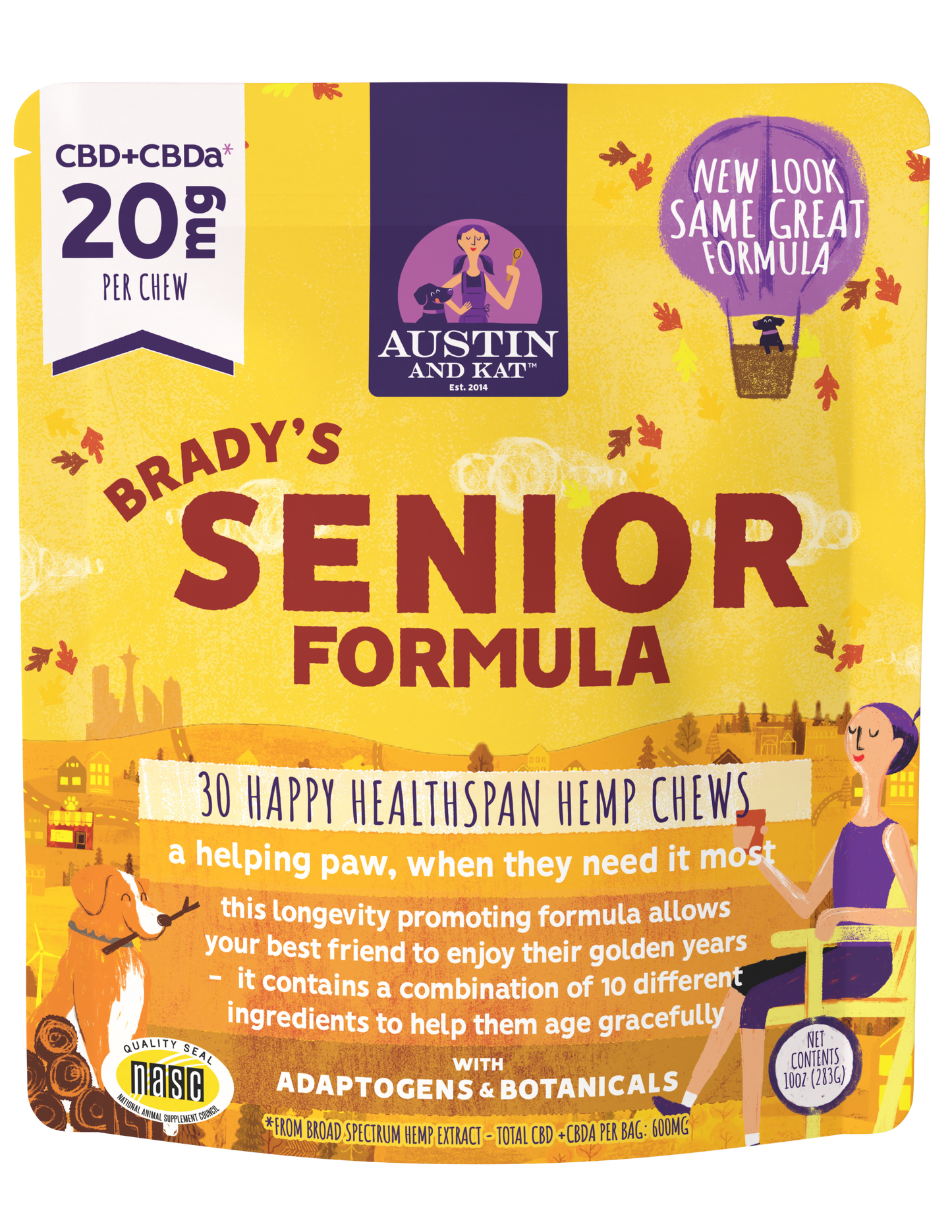 Senior Formula Chews - 20mg
