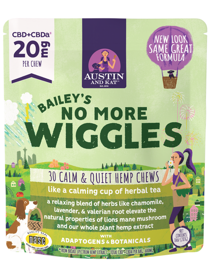 No More Wiggles Chews - 20mg