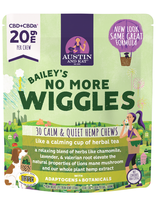 No More Wiggles Chews - 20mg