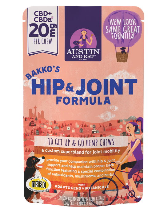 10 PACK - Bakko's Hip & Joint Chews  - 20mg