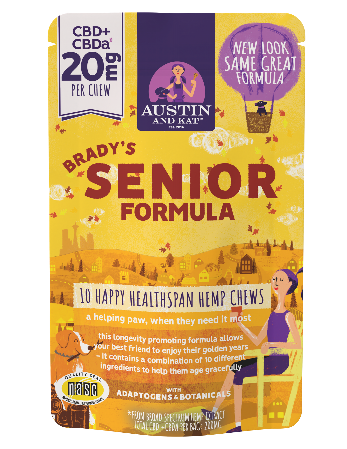 10 PACK - Senior Formula Chews - 20mg