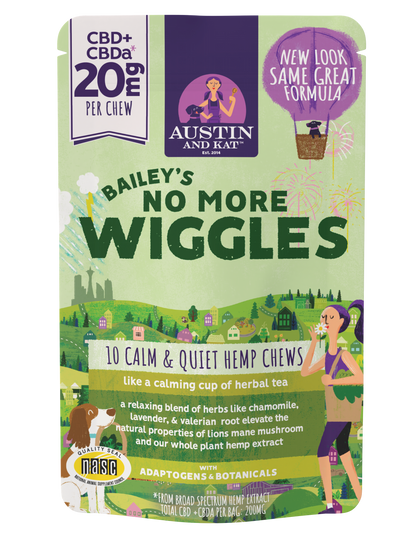 10 PACK - No More Wiggles Chews - 20mg