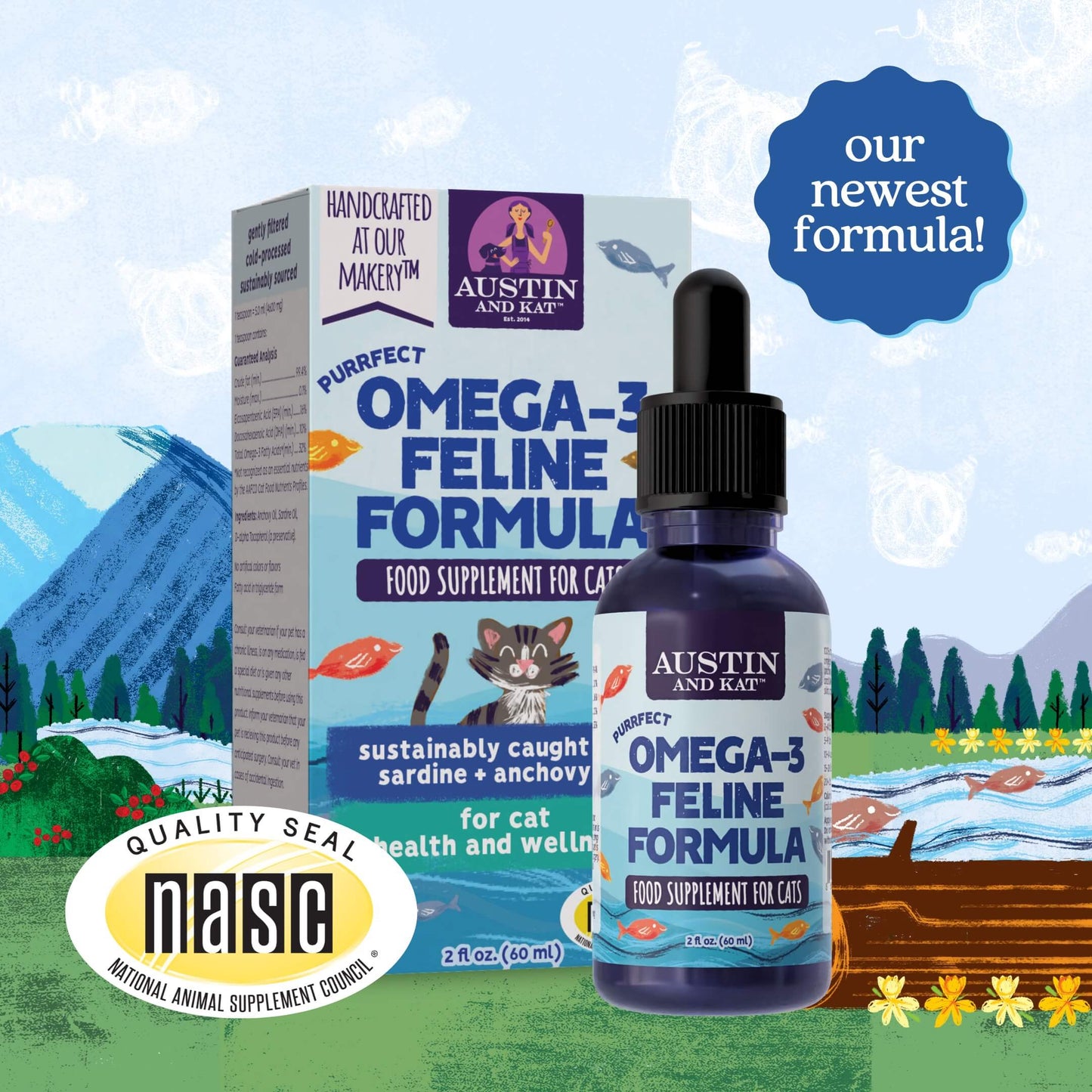 Purrfect Omega-3 Feline Formula