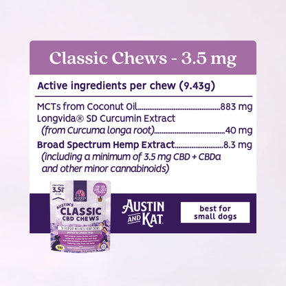 CBD+CBDa Soft Chews - 3.5mg