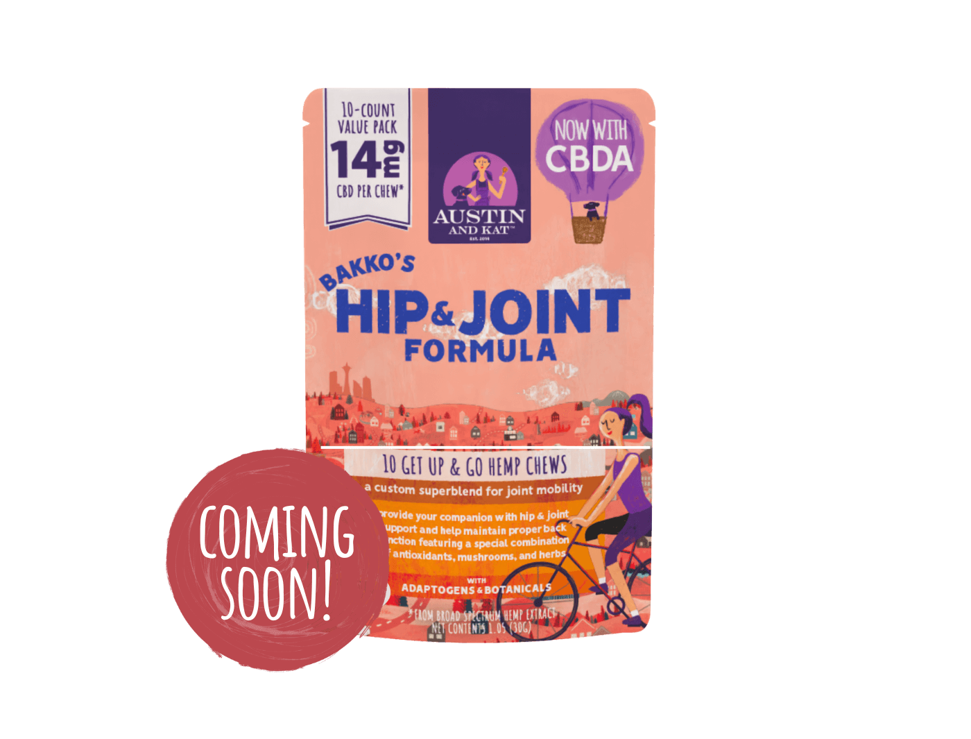 VALUE PACK - Bakko's Hip & Joint Chews  - 14mg