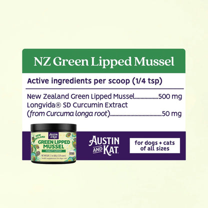 NZ Green Lipped Mussel (no CBD)