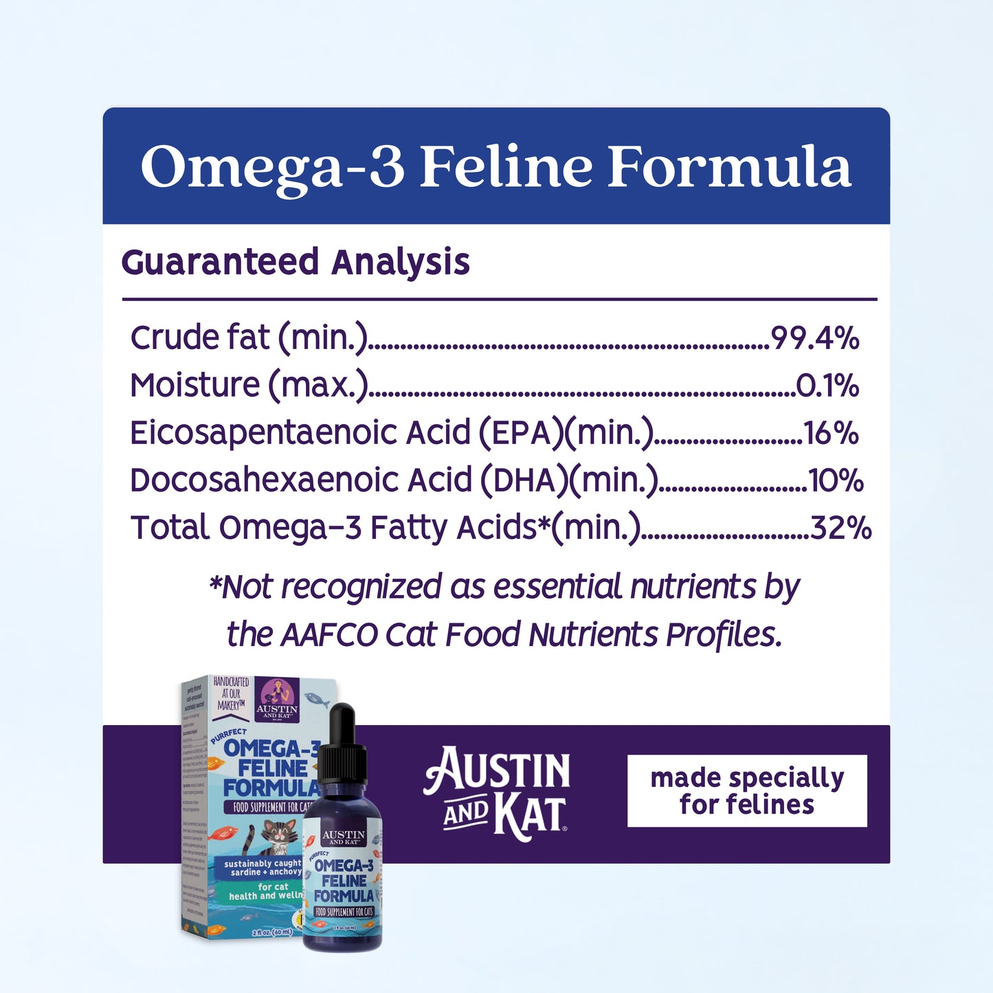 Purrfect Omega-3 Feline Formula