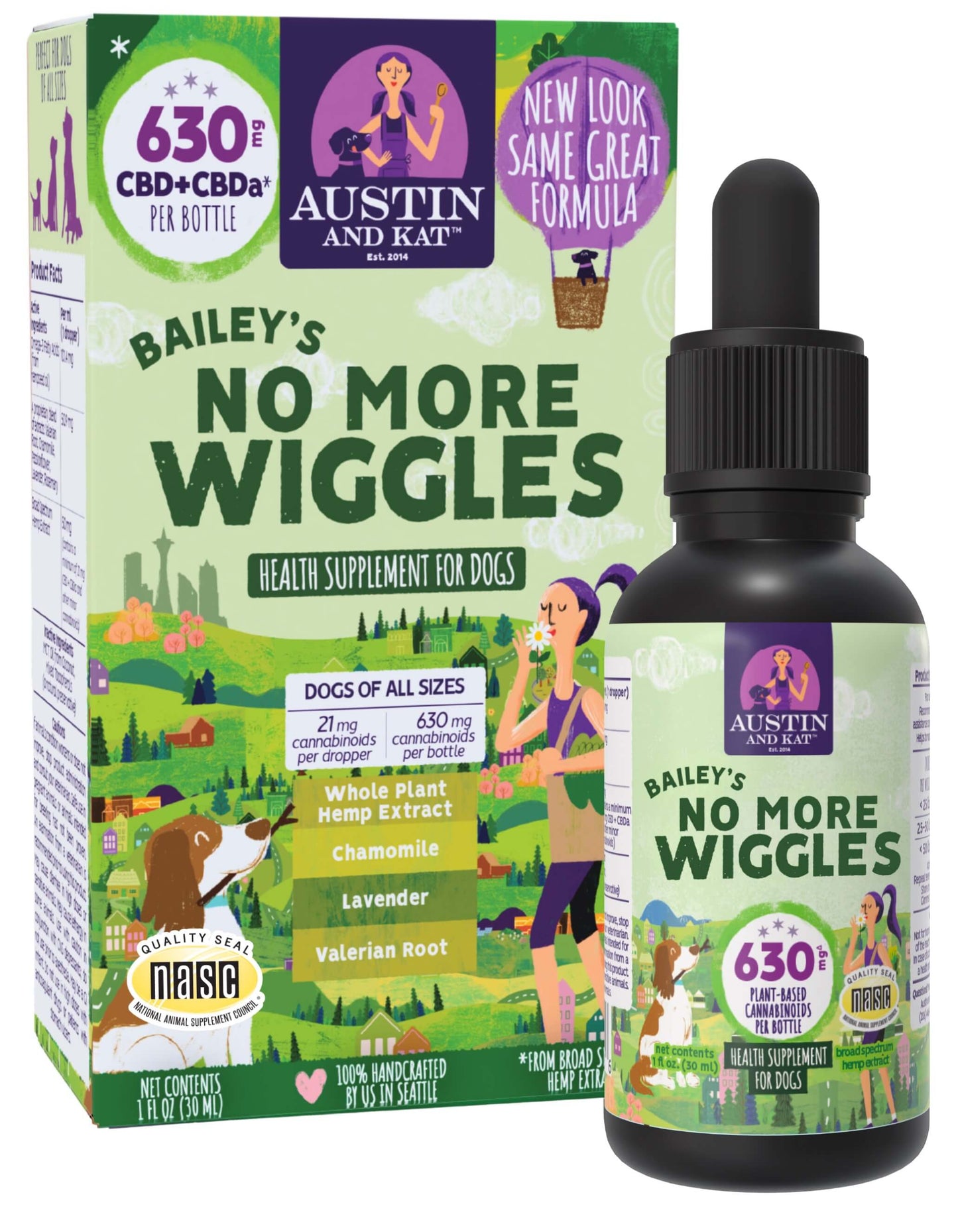 No More Wiggles Oil - 630mg