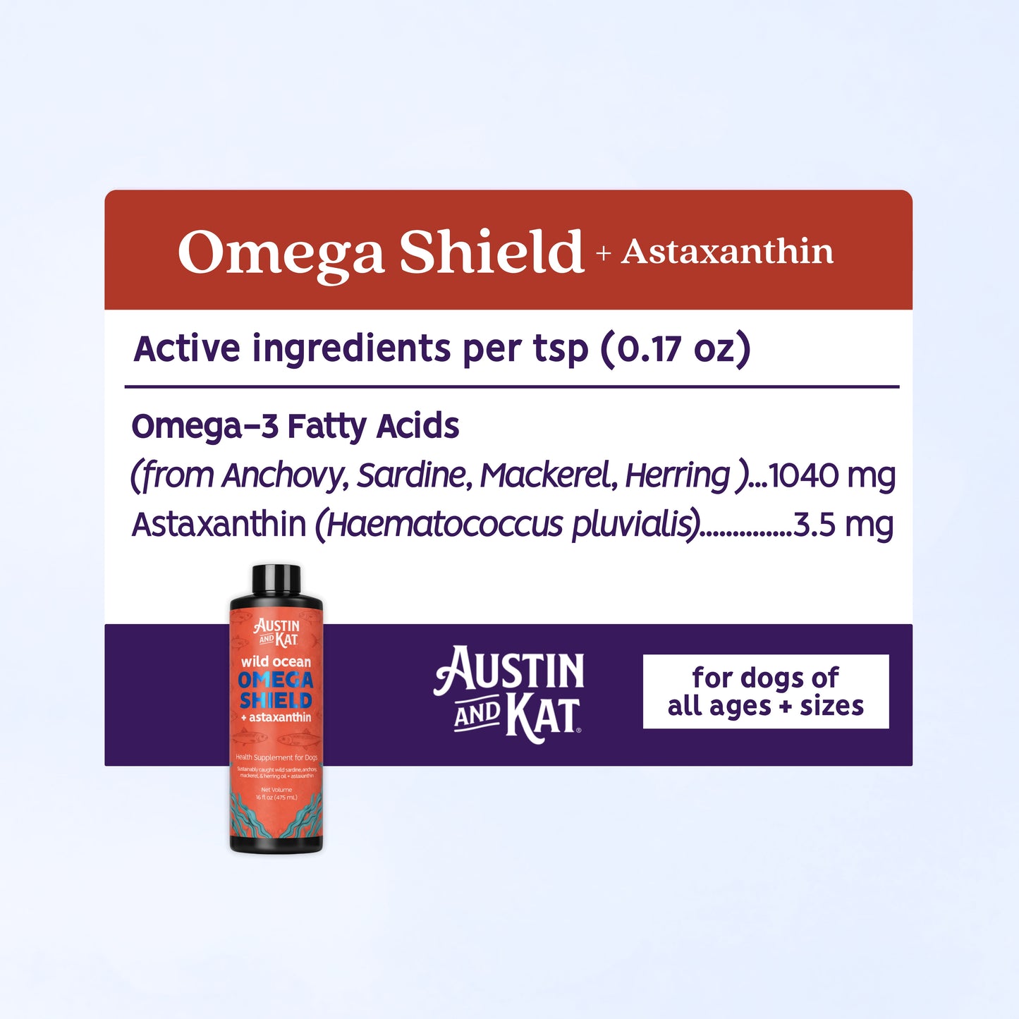 Wild Ocean Omega Shield + Astaxanthin