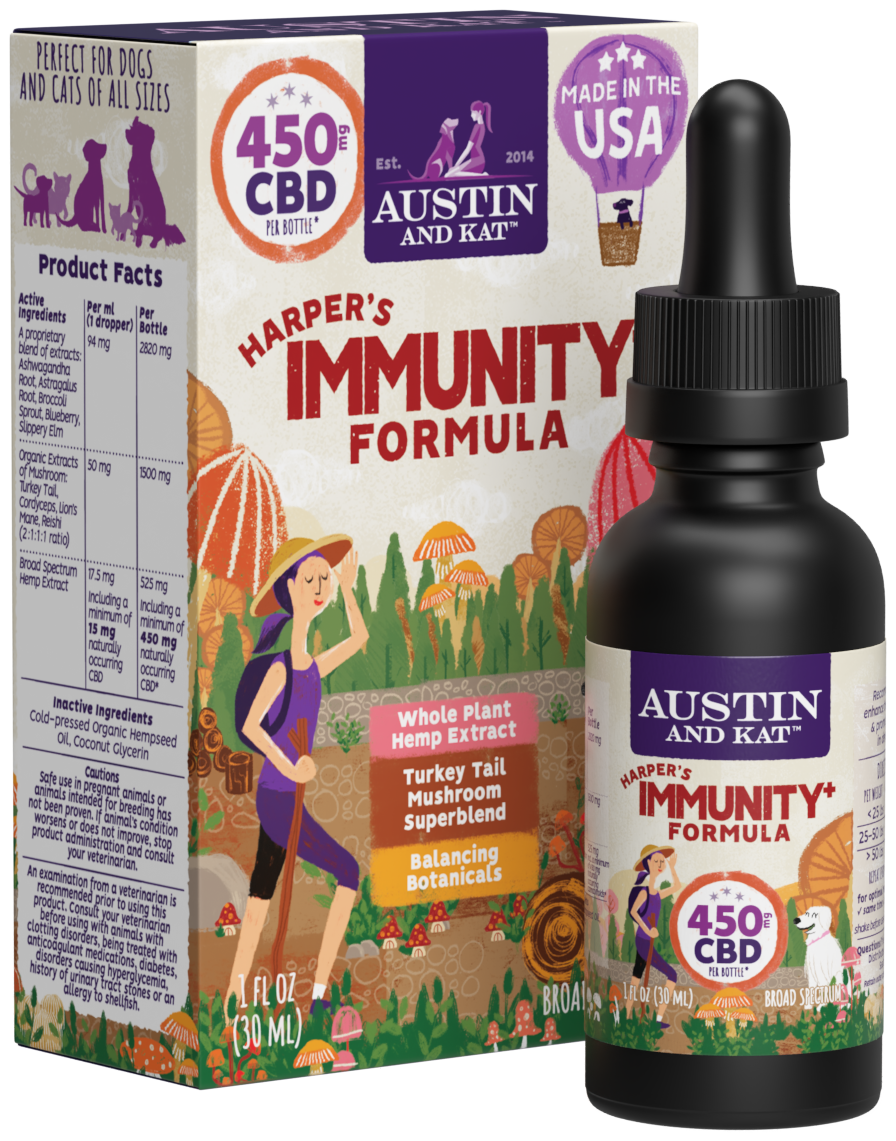 Mushroom Immunity Oil - 450mg