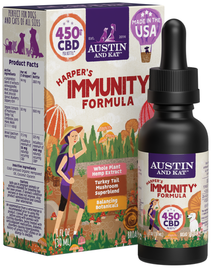 Mushroom Immunity Oil - 450mg